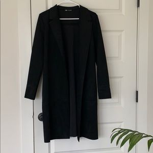 Zara suede black jacket